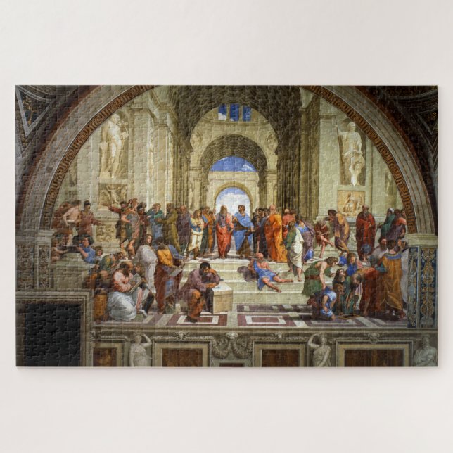 Puzzle Raphael, "L'école d'Athènes" (Horizontal)
