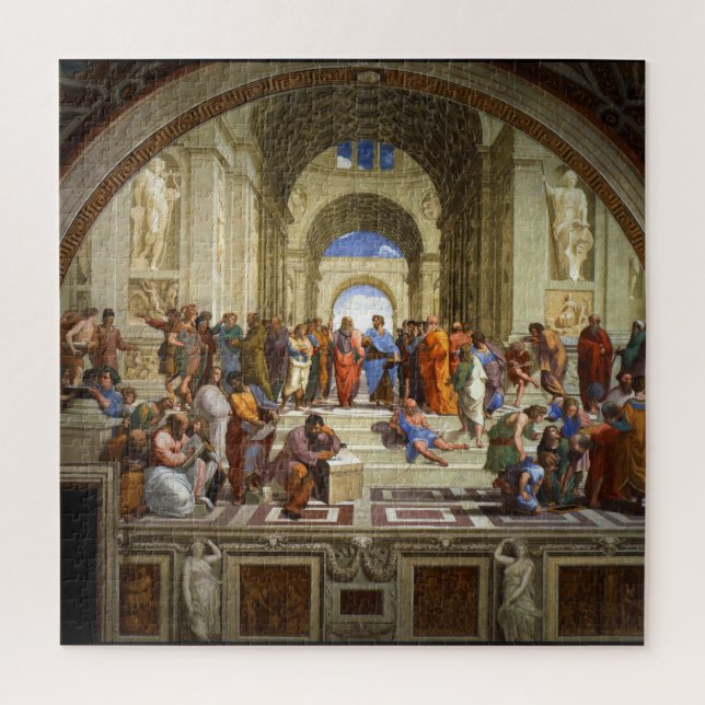 Puzzle Raphael, "L'école d'Athènes" (Vertical)