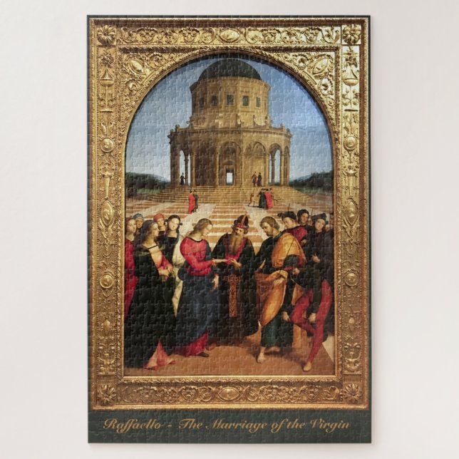 Puzzle Raphael - Mariage de la Vierge - peinture (Vertical)