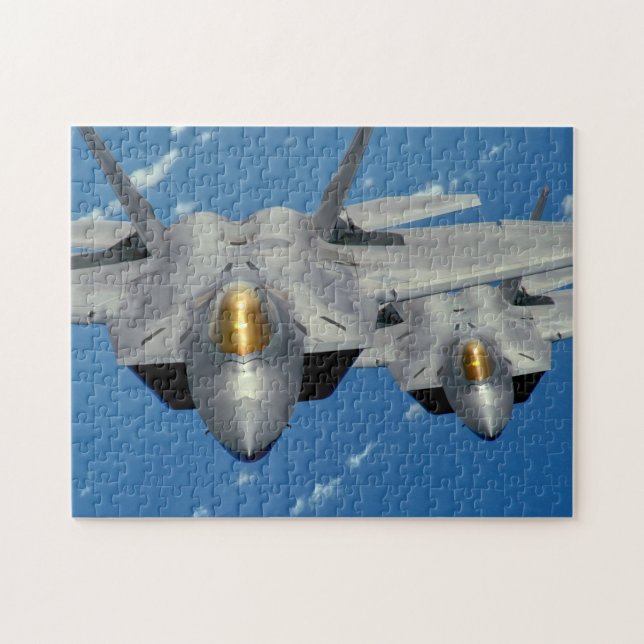 Puzzle RAPTEUR F-22A (11x14 POUCES) (Horizontal)