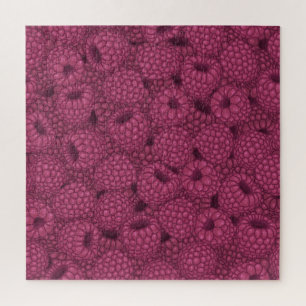 Puzzle Raspberry Vintage : Sweet Wrap Design.