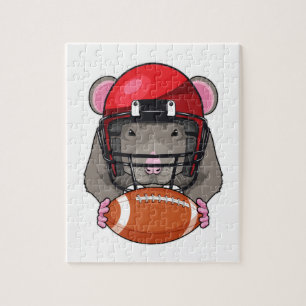 Puzzle Rat au football