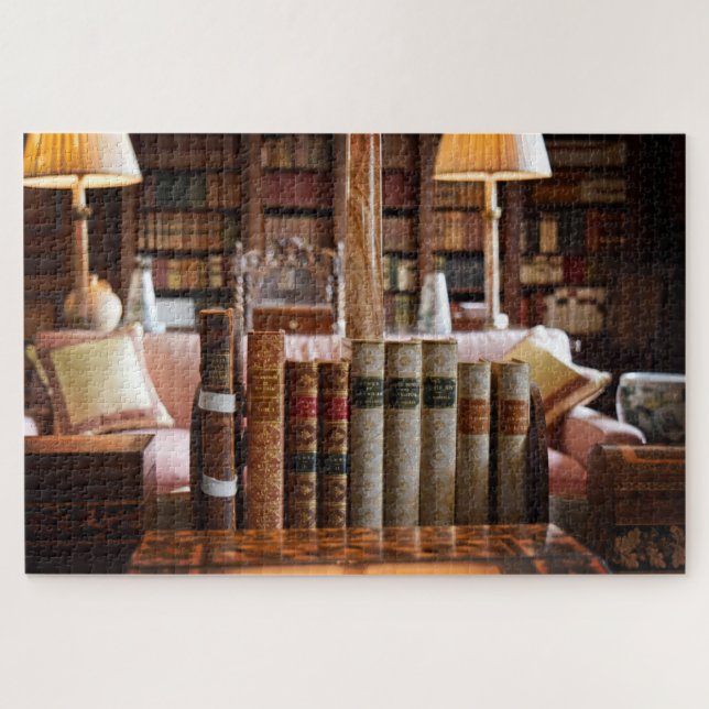 Puzzle Rat de bibliothèque de bibliothèque au château de (Horizontal)