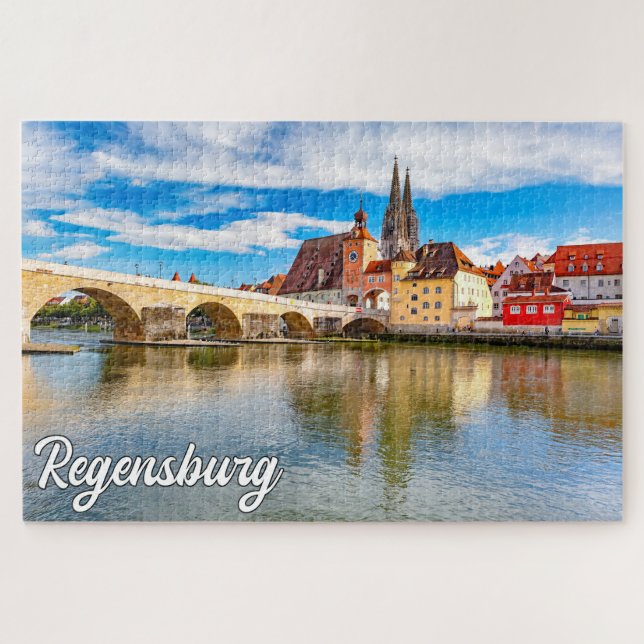 Puzzle Ratisbonne, Allemagne (Horizontal)