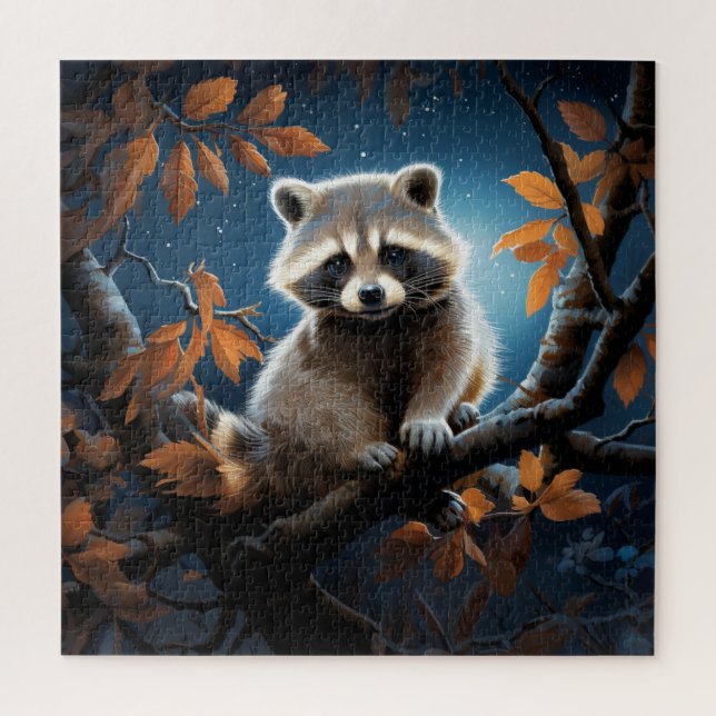 Puzzle Raton Laveur 10 (Vertical)