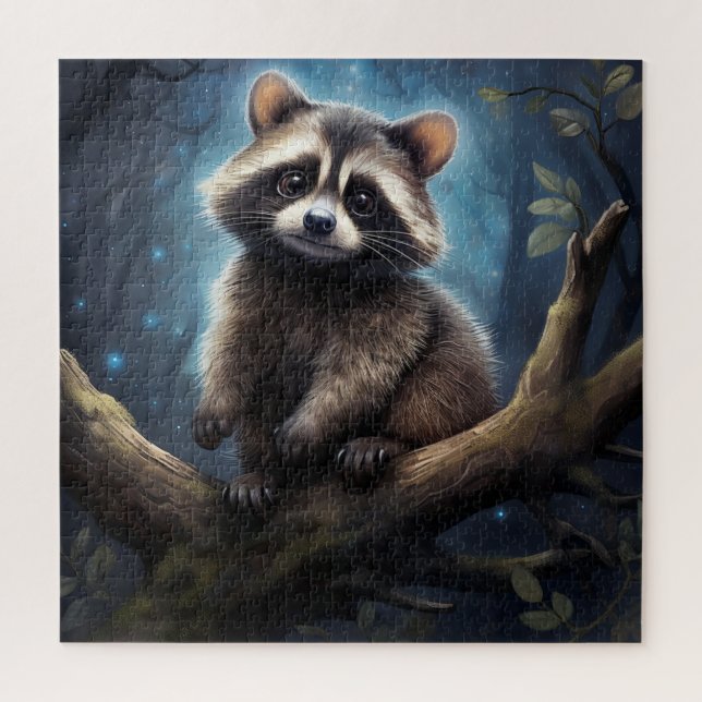 Puzzle Raton Laveur 16 (Vertical)