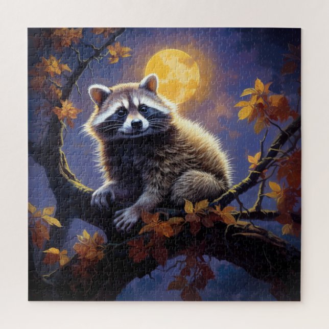 Puzzle Raton Laveur 8 (Vertikal)