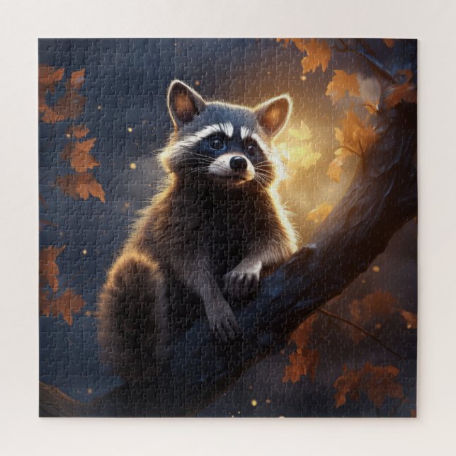Puzzle Raton Laveur 9 (Vertikal)