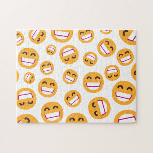 Puzzle Rayonnement Visage Souriant Yeux mignons Couleurs