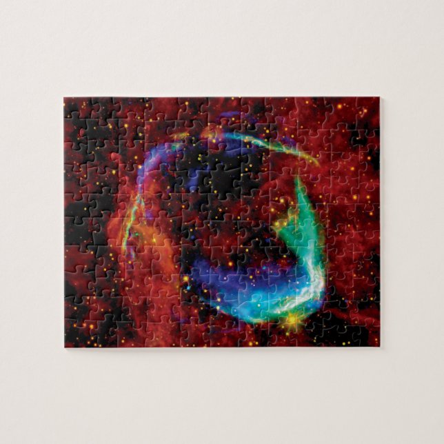 Puzzle RCW 86 Remnant Supernova - NASA Hubble Space Photo (Horizontal)