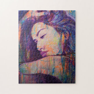 Puzzle Réalisme Abstrait Femme Portrait Street Art