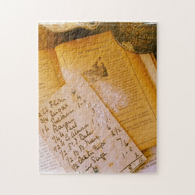 Puzzle Recettes anciennes (Vertical)