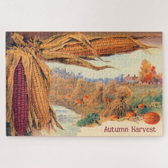 Puzzle Récolte d'automne (Horizontal)