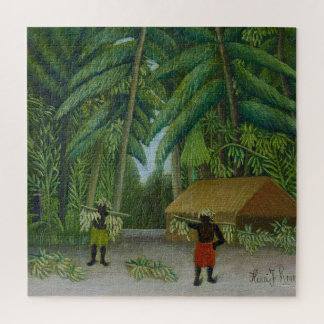 Puzzle Récolte de bananes, peinture célèbre