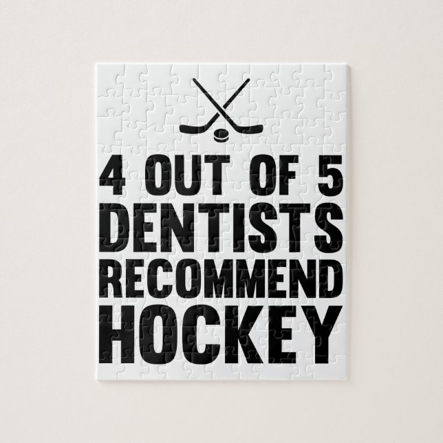 Puzzle Recommandez l'hockey (Vertical)