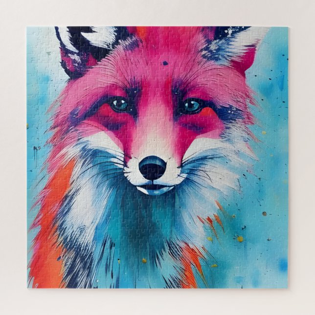 Puzzle Red Fox (Vertical)