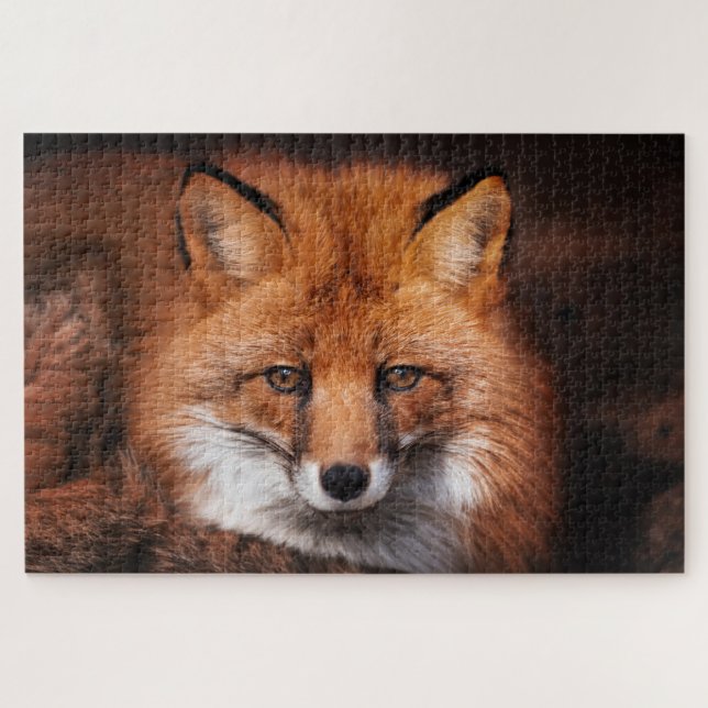 Puzzle Red Fox Wild Woodland Animal (Horizontal)