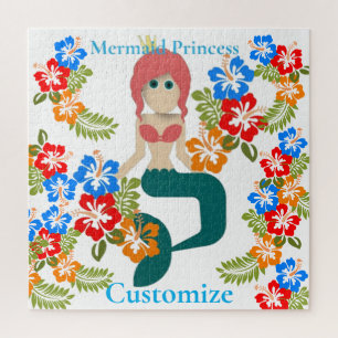 Puzzle Redhead Mermaid Princess Thunder_Cove
