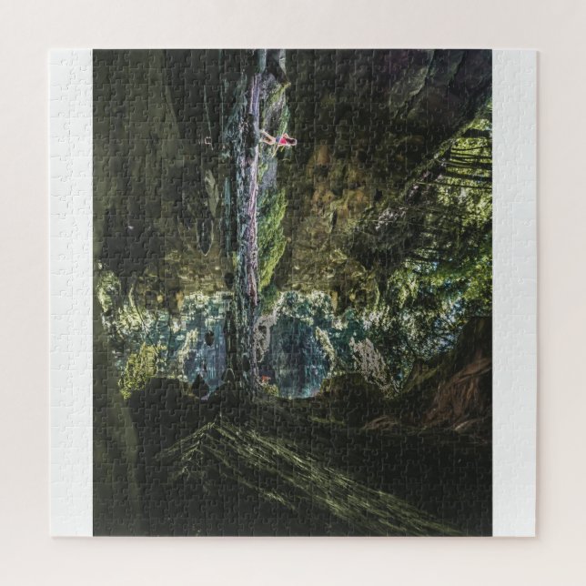 Puzzle Réflexion sur Turkey Run State Park (Vertical)