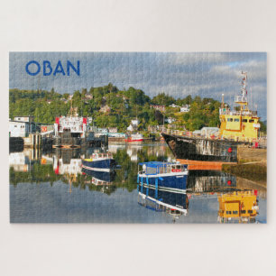 Puzzle Réflexions d'oban, ouest de l'Écosse