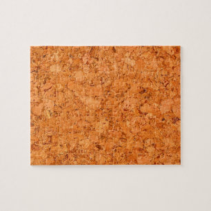Puzzle Regard du bois volumineux de grain de liège