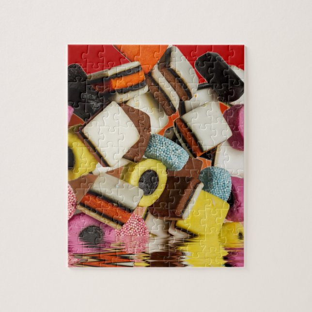 Puzzle Réglisse tous les bonbons à sortes (Vertical)