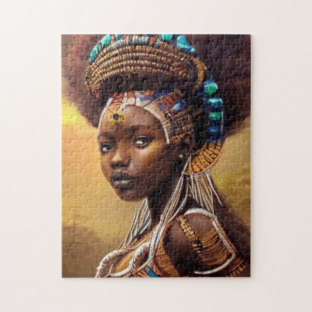Puzzle Reine africaine (Vertical)