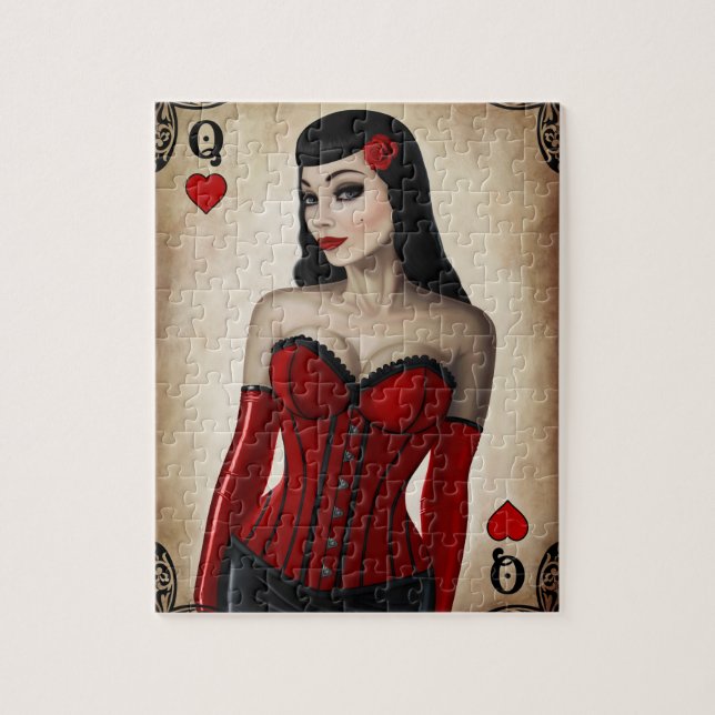 Puzzle Reine des coeurs (Vertical)