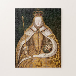 Puzzle Reine Elizabeth I en Robes de couronnement