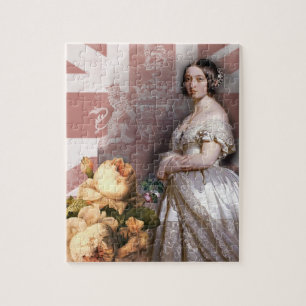 Puzzle Reine vintage, Victoria,