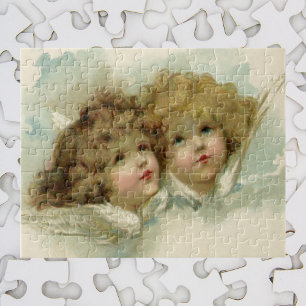 Puzzle Religion Ancienne, Anges Victoriennes dans les Nua