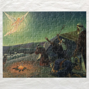 Puzzle Religion vintage, Annonciation aux bergers