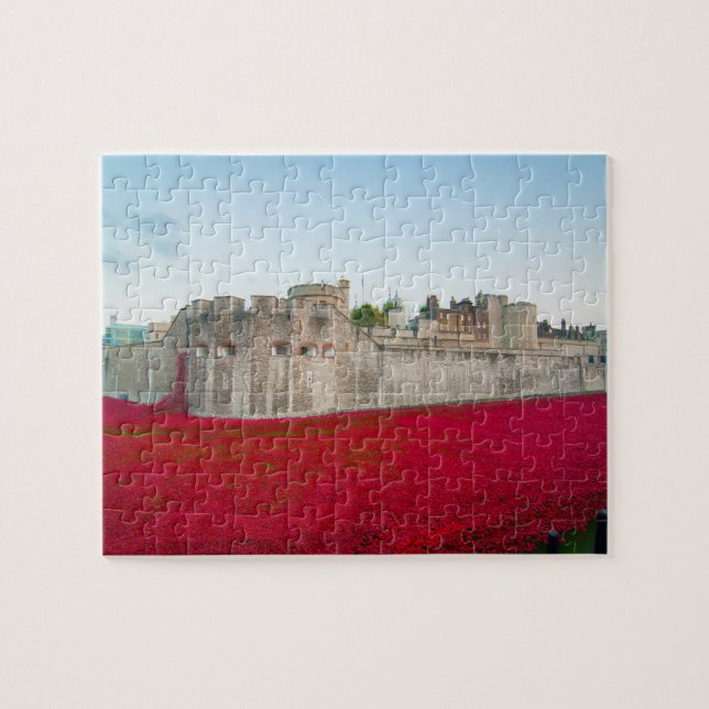 Puzzle Remberence Fête du Pavot Novembre (Horizontal)