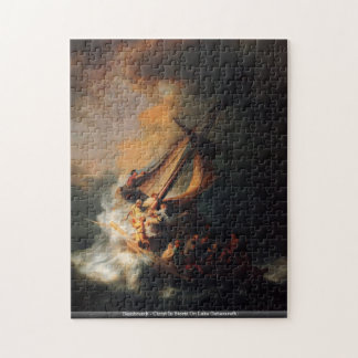 Puzzle Rembrandt - Christ dans la tempête sur le lac