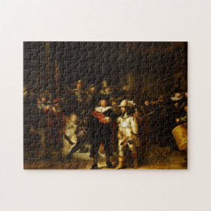Puzzle Rembrandt Nightwatch Night Watch Peinture baroque