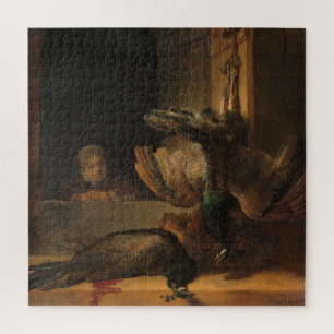 Puzzle Rembrandt, Still Life with Peacocks - Art fin