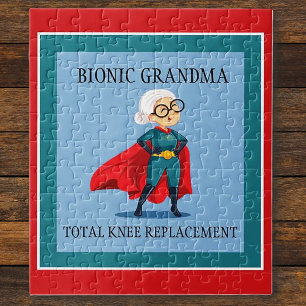 Puzzle Remettez-vous, Grand-mère ! Remplacement du genou