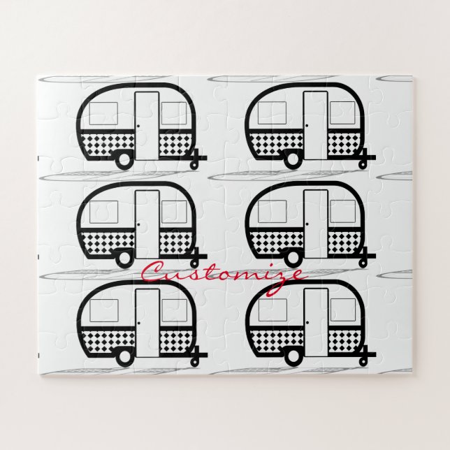 Puzzle Remorque classique Caravan Thunder_Cove (Horizontal)