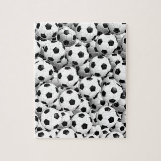 Puzzle Rempli des ballons de football