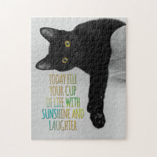 Puzzle Remplissez votre tasse de citation de motivation