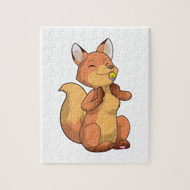 Puzzle Renard avec Lollipop (Vertical)
