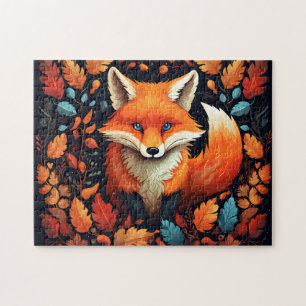 Puzzle Renard d'automne