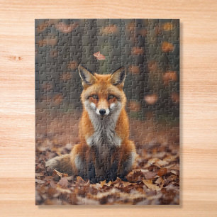 Puzzle Renard en forêt