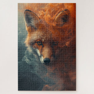 Puzzle Renard Éthéré dans la Fumée et le Brouillard – Puz