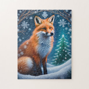 Puzzle Renard hivernal