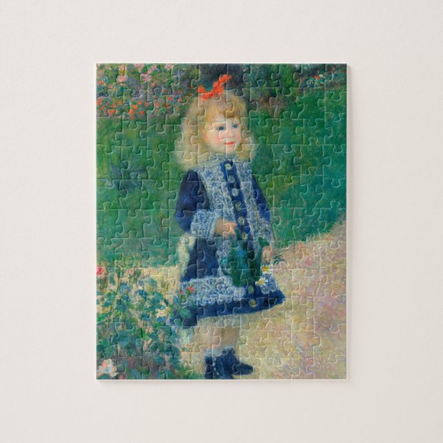 Puzzle Renoir "Une Fille Avec Une Poubelle D'Eau" (Vertical)
