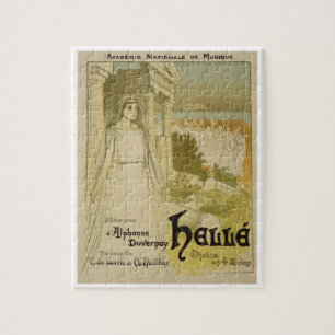 Puzzle Reproduction d'une publicité par affichage l'opéra