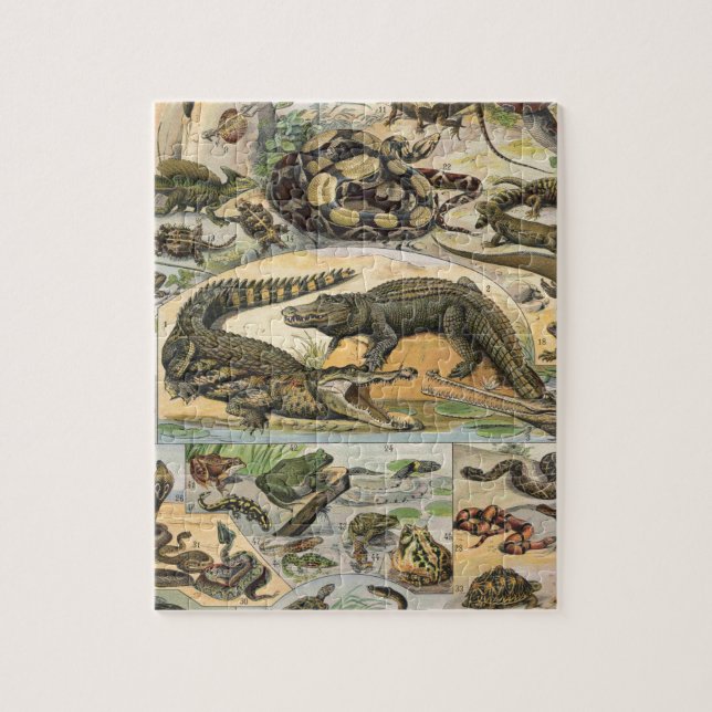 Puzzle Reptiles (Vertical)