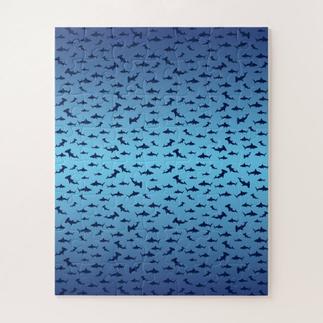 Puzzle requins et plus de requins (Vertical)
