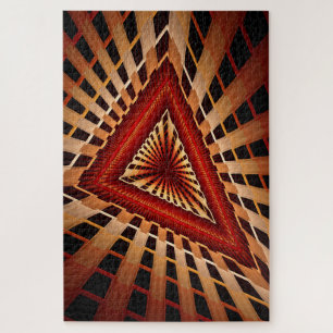Puzzle Réseau d'Imaginaires 3D Conception graphique fract